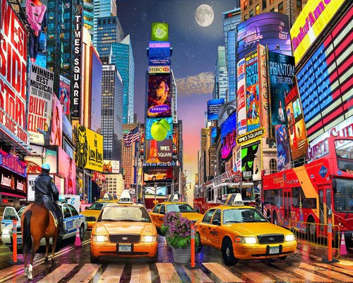 Night in Timesquare
