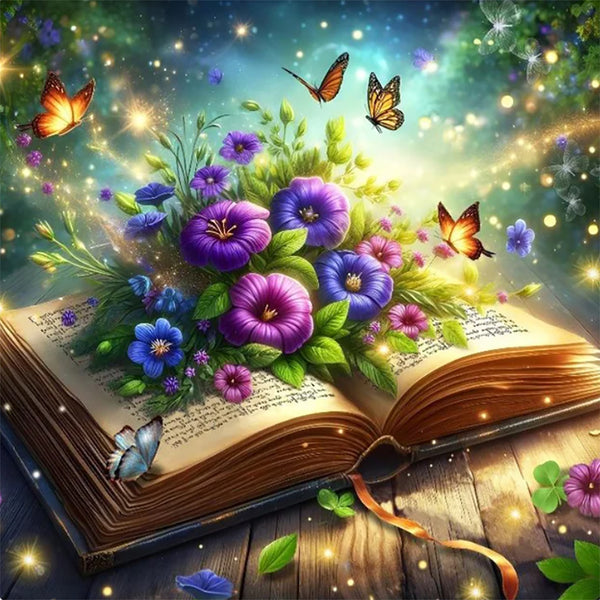 Flowers in the book