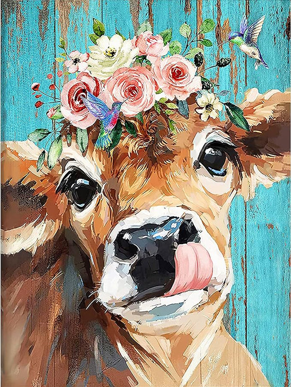 cow in the garland