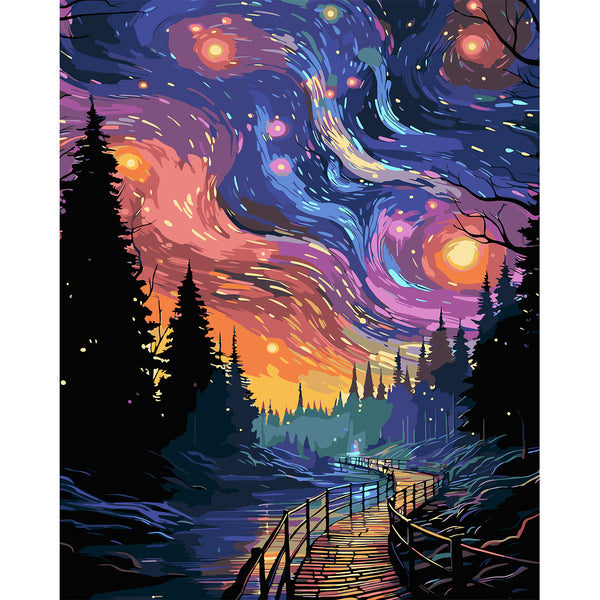 Colorful Night Sky