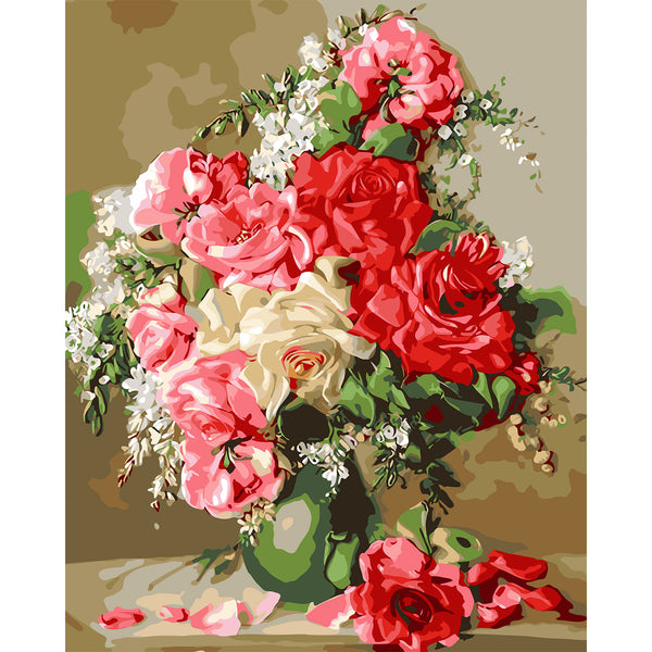 Oil Painting Rose