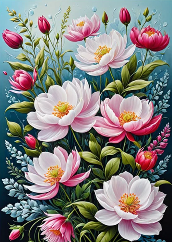 Pink flowers