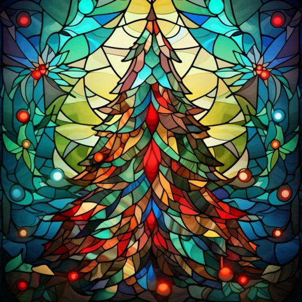 Glass Christmas Tree