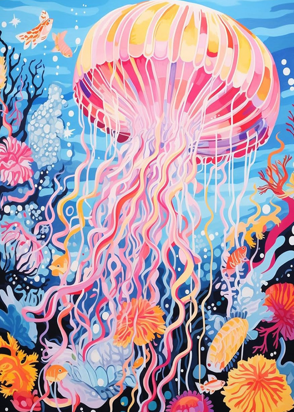 Giant jellyfish
