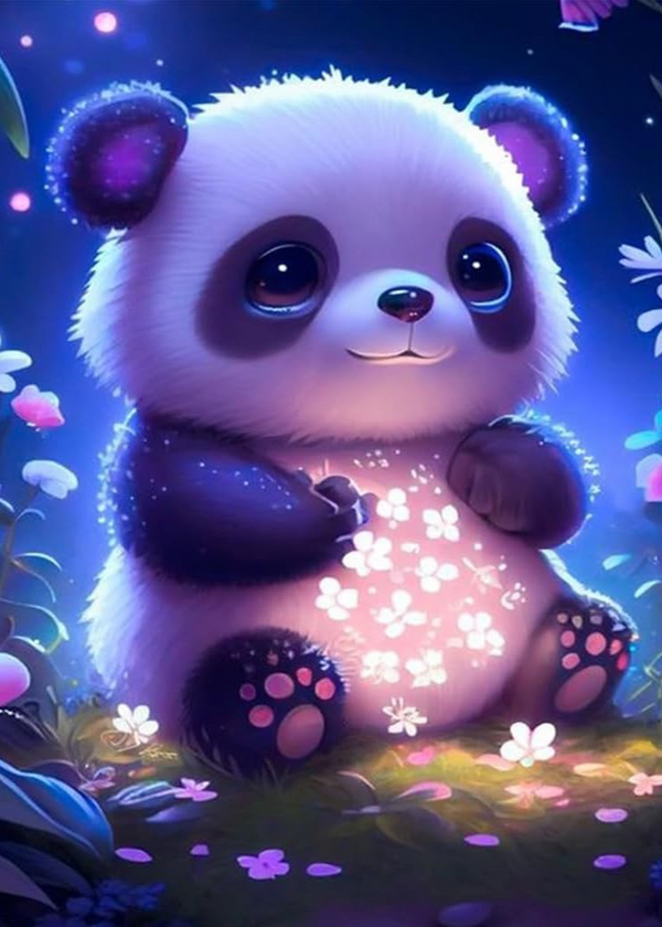 cute little panda