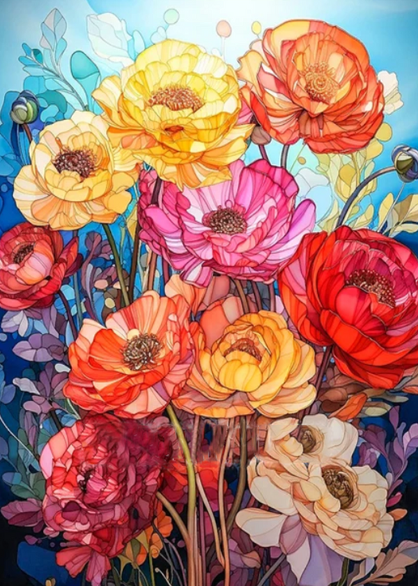 Colorful flowers