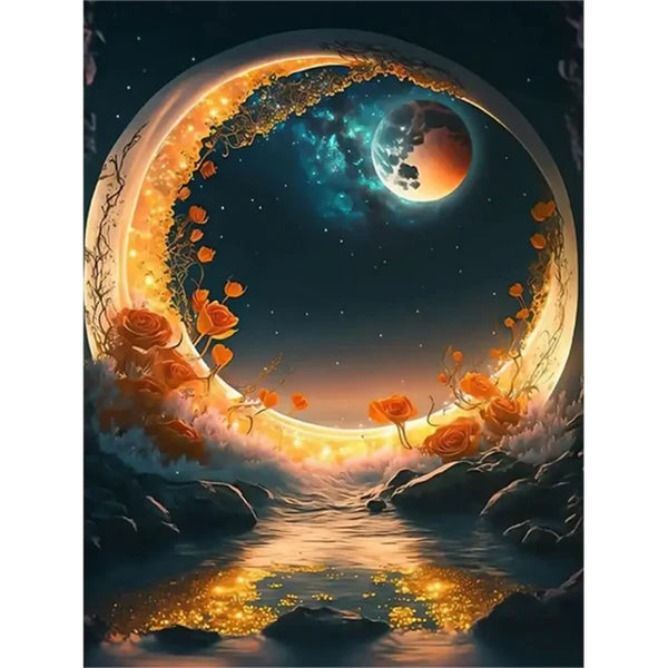 Flowers on the moon