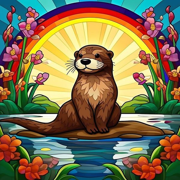 cute sea otter