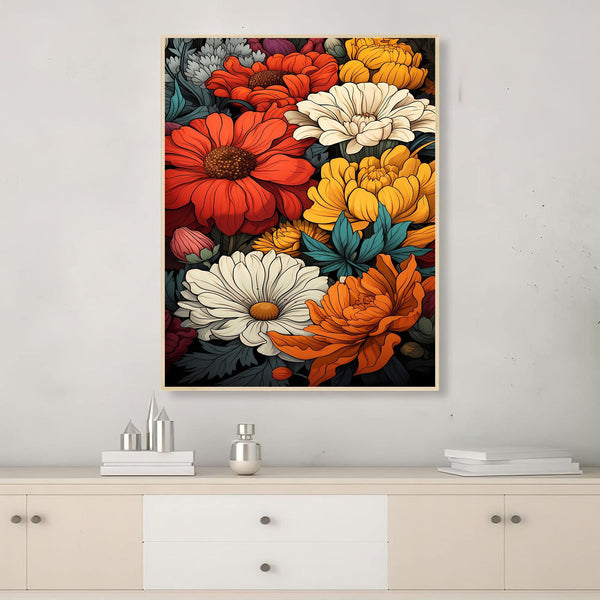 Large Petal Flower