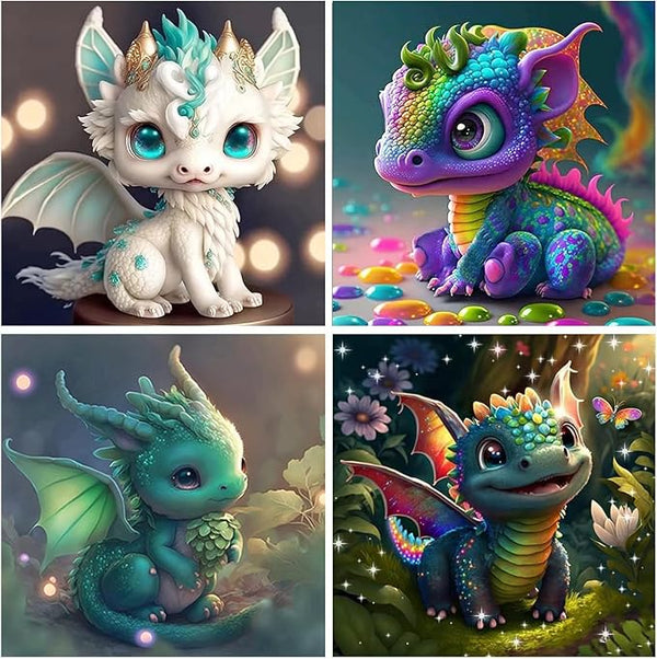 Dragon zodiac diamond painting