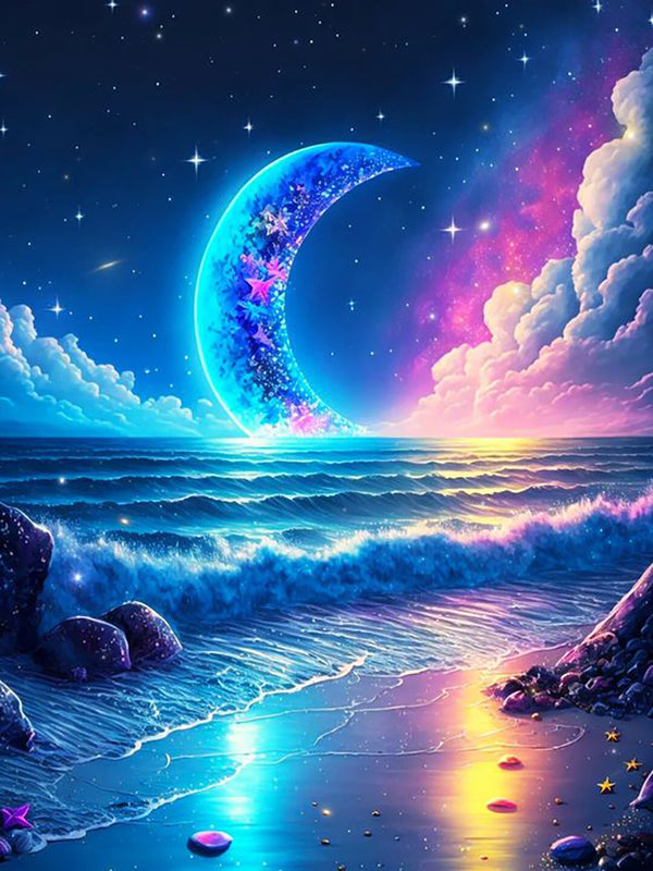 Colorful Moon