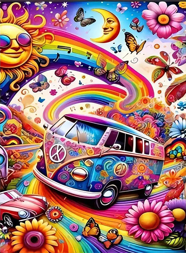 Rainbow Bus