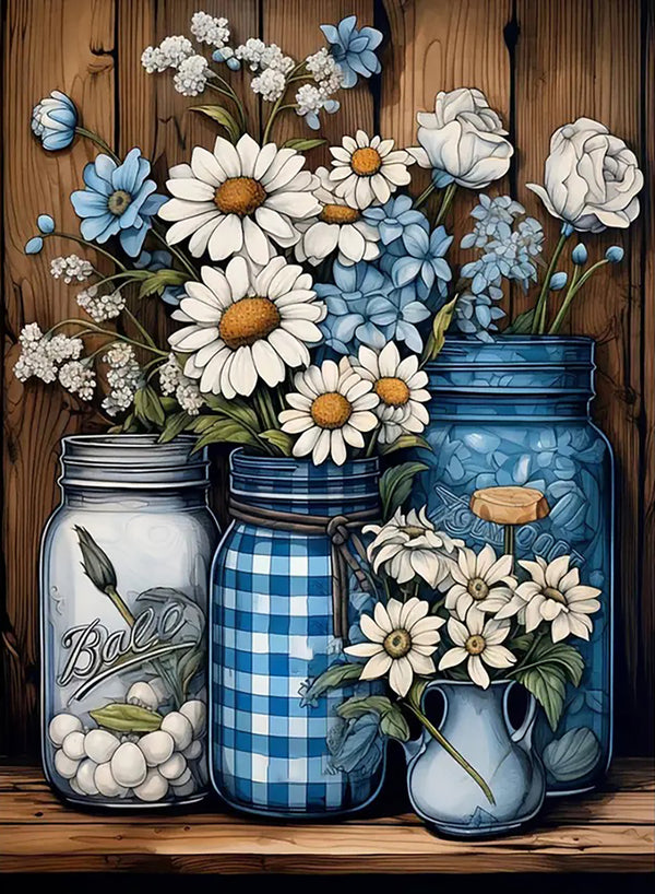 White flowers