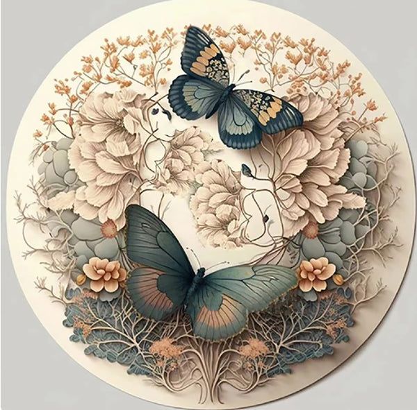 Two Beautiful Butterflies