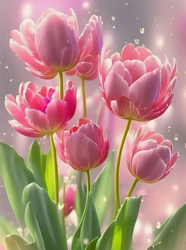 Pink flowers