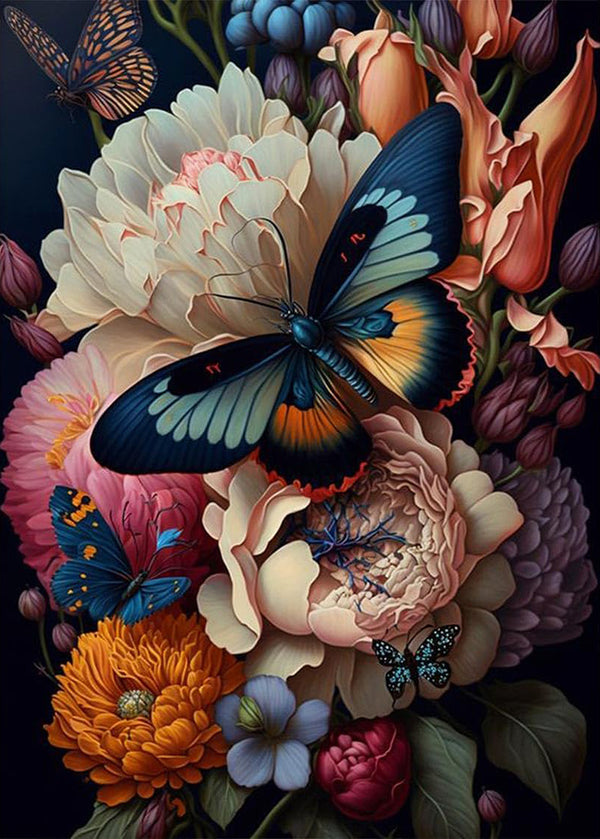 Butterfly And Flower