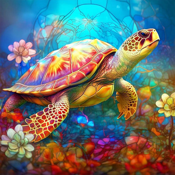 Sea Turtle In Water