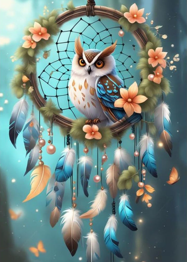 Owl On Wreath