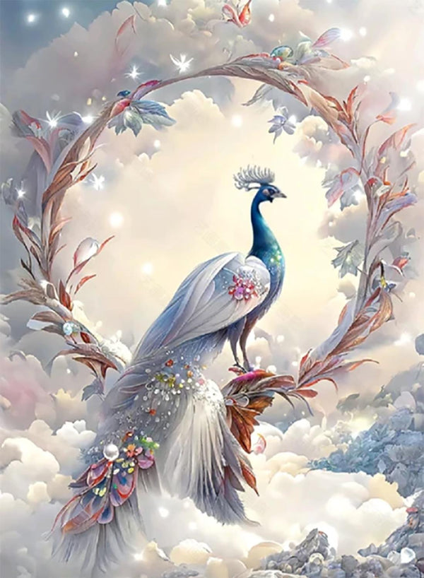 White peacock