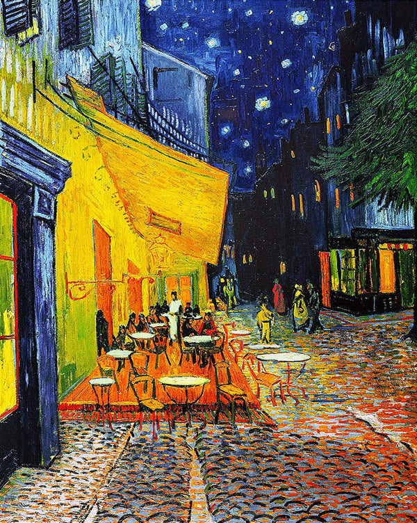 Oil painting style-street