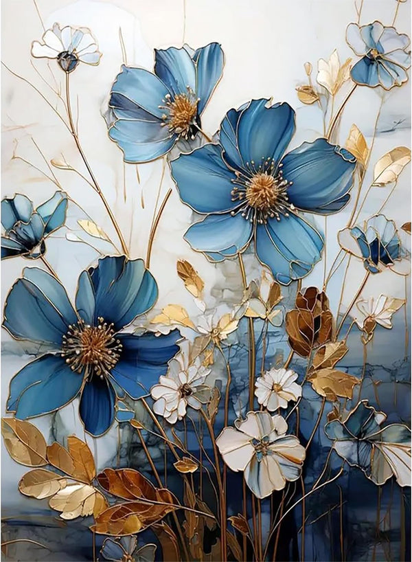 Golden Style-Flowers
