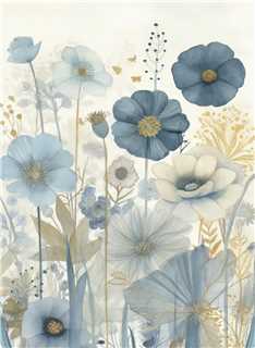 Gray flowers